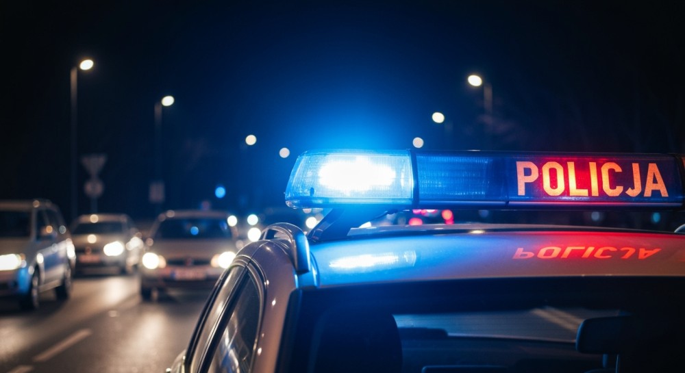 56-latek w ciężarówce na podwójnym gazie – zatrzymany przez policję