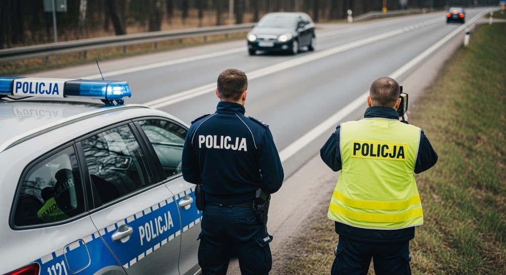 Rowerzysta w stanie nietrzeźwości zatrzymany podczas kontroli trzeźwości kierowców