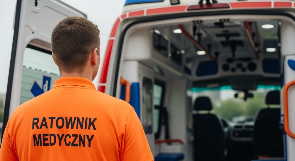 Policjant z Katowic ratuje myszołowa z ruchliwej drogi!