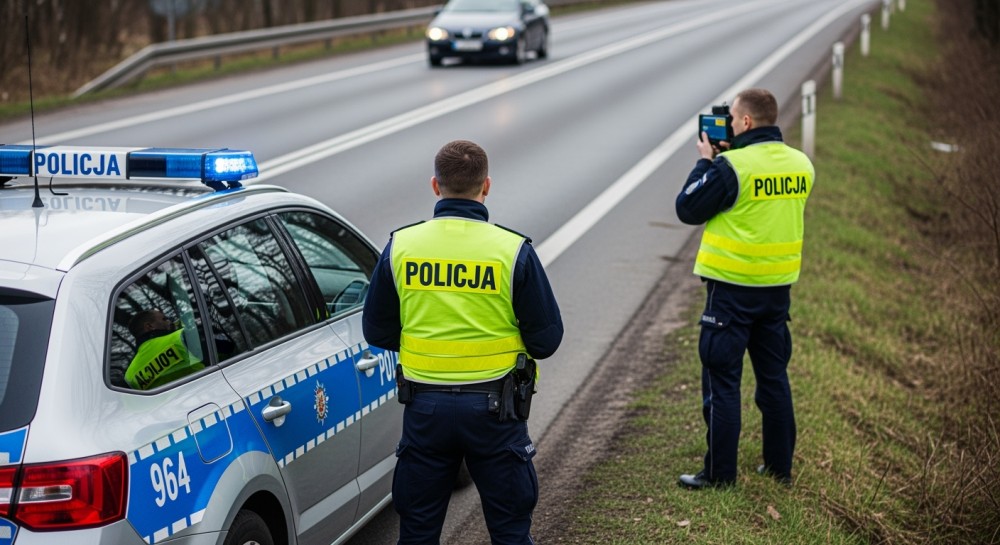 Pijany kierowca rozbija się o budynek, policja szybko łapie sprawców