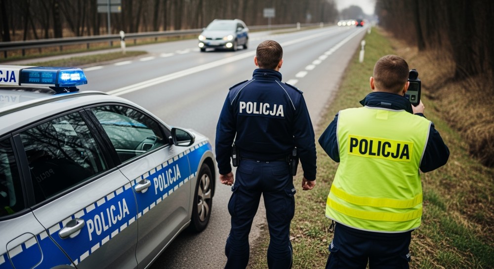 Pijany kierowca w szaleńczym pościgu przed policją z wieloma przewinieniami na koncie