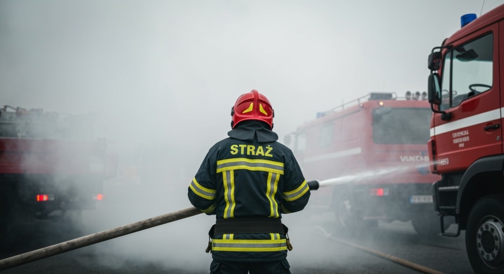 Dramatyczne statystyki pożarów i zatrucia tlenkiem węgla w sezonie grzewczym 2025