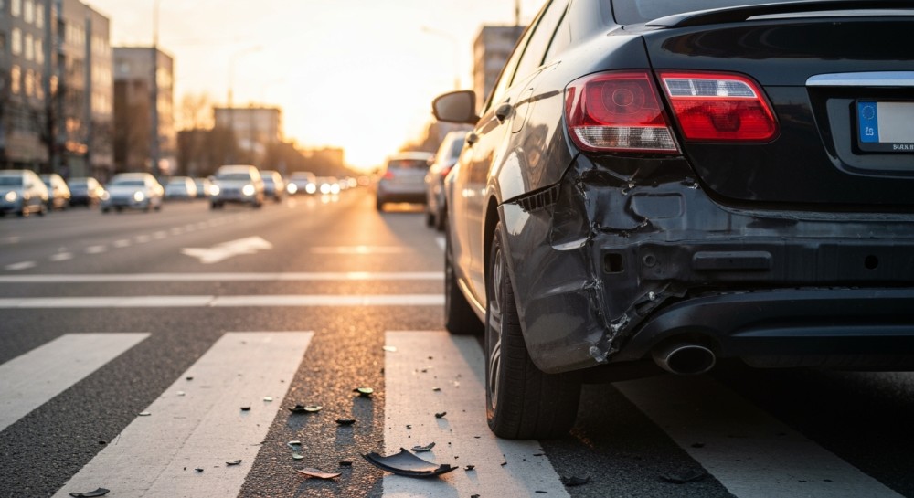 Wypadek ciężarówki na DK81 w Katowicach: zablokowane pasy i objazdy