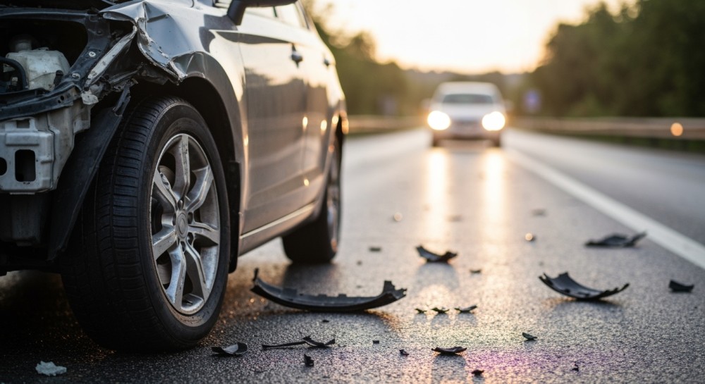 Wypadek autobusu w Pruchnej: dwoje dzieci w szpitalu, ruch wznowiony