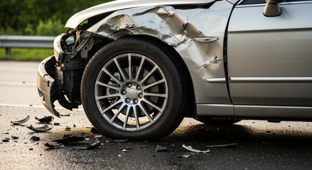 Śmiertelny wypadek w Rybniku: droga już odblokowana po czołowym zderzeniu