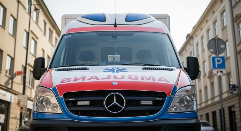 Policjant poza służbą: bohater ratuje życie w mroźny dzień