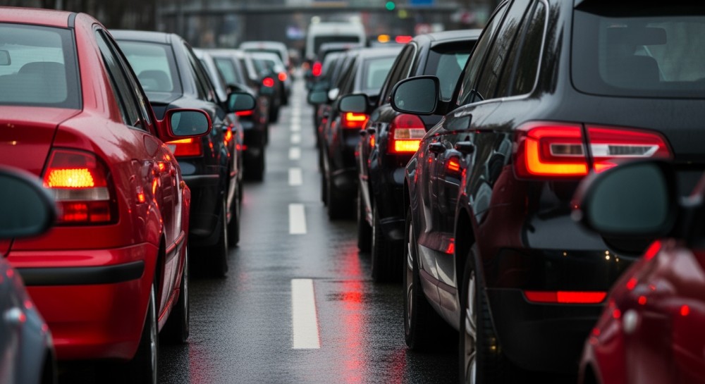 Wypadki ciężarówek na A1: poważne utrudnienia w kierunku Katowic